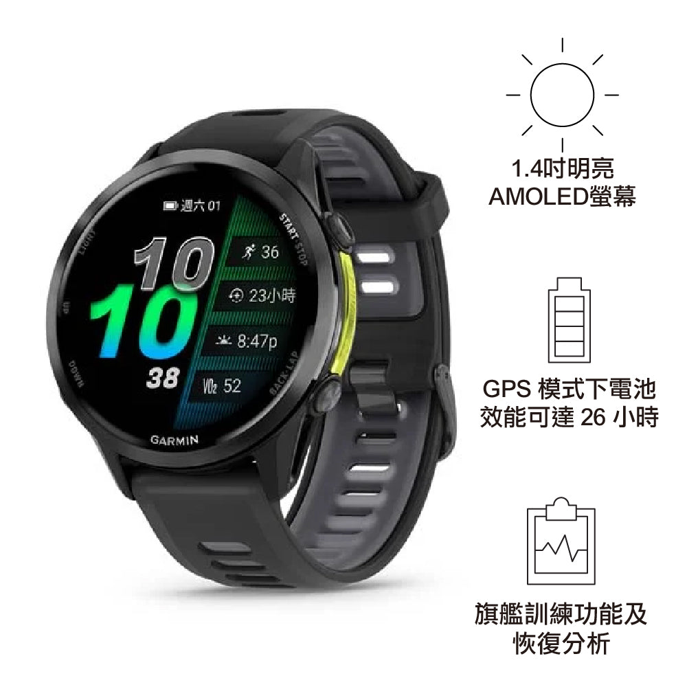 【預售 VIP 優惠,最快二至八星期左右有貨 PreSale VIP Exclusive Earliest arrival around 2-8 weeks】原裝行貨 GPS 全方位鐵人運動錶 Forerunner 970