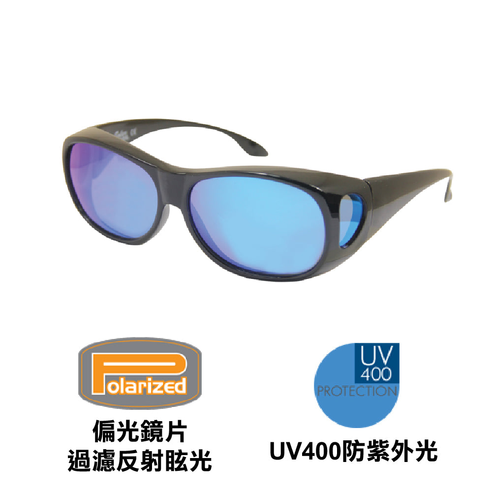 外掛式偏光太陽眼鏡 Polarized SC 200 Black