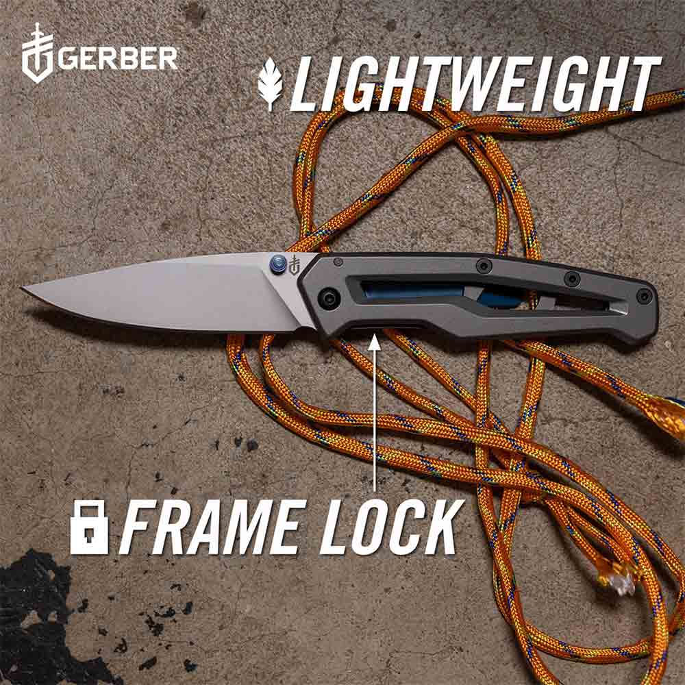 刀具 Paralite Silver/Blue