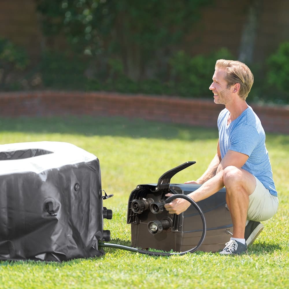 4人充氣按摩水池 4 People Purespa Jet And Bubble Deluxe Set