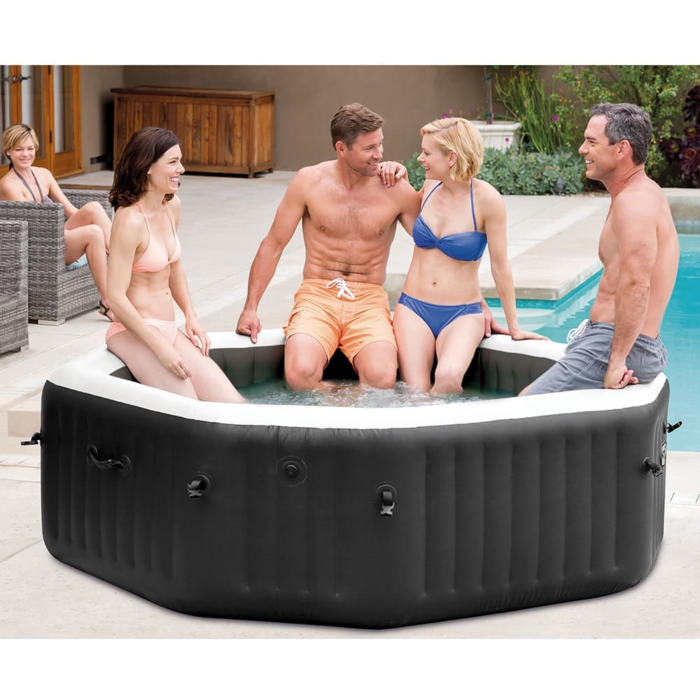 4人充氣按摩水池 4 People Purespa Jet And Bubble Deluxe Set