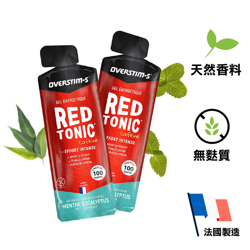 法國製高強度能量膠 + 咖啡因 Made in France Energy Gel - Red Tonic (Mint)