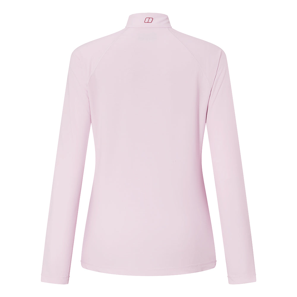 女裝長袖拉鏈領快乾衫 Women's 24/7 Tech Tee Long Sleeves Half Zip Tee