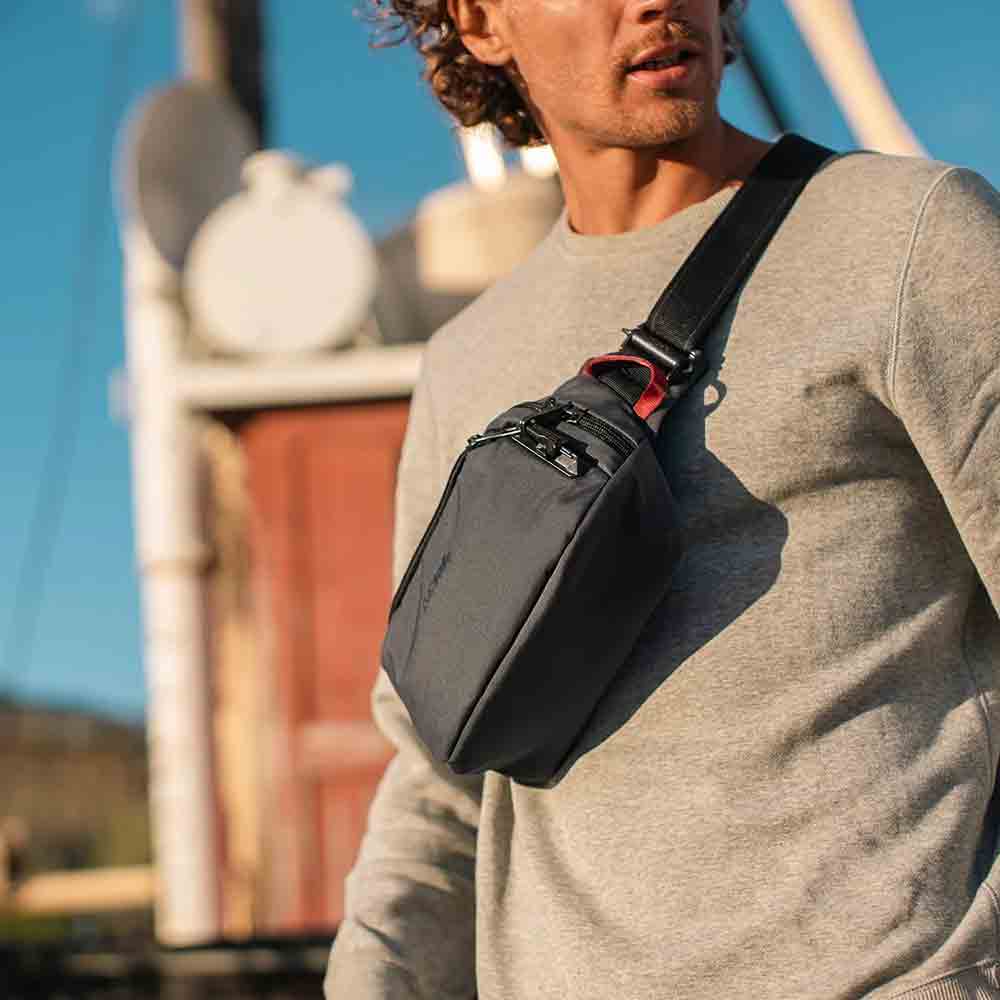 實用防盜斜孭胸袋 V anti-theft action sling pack