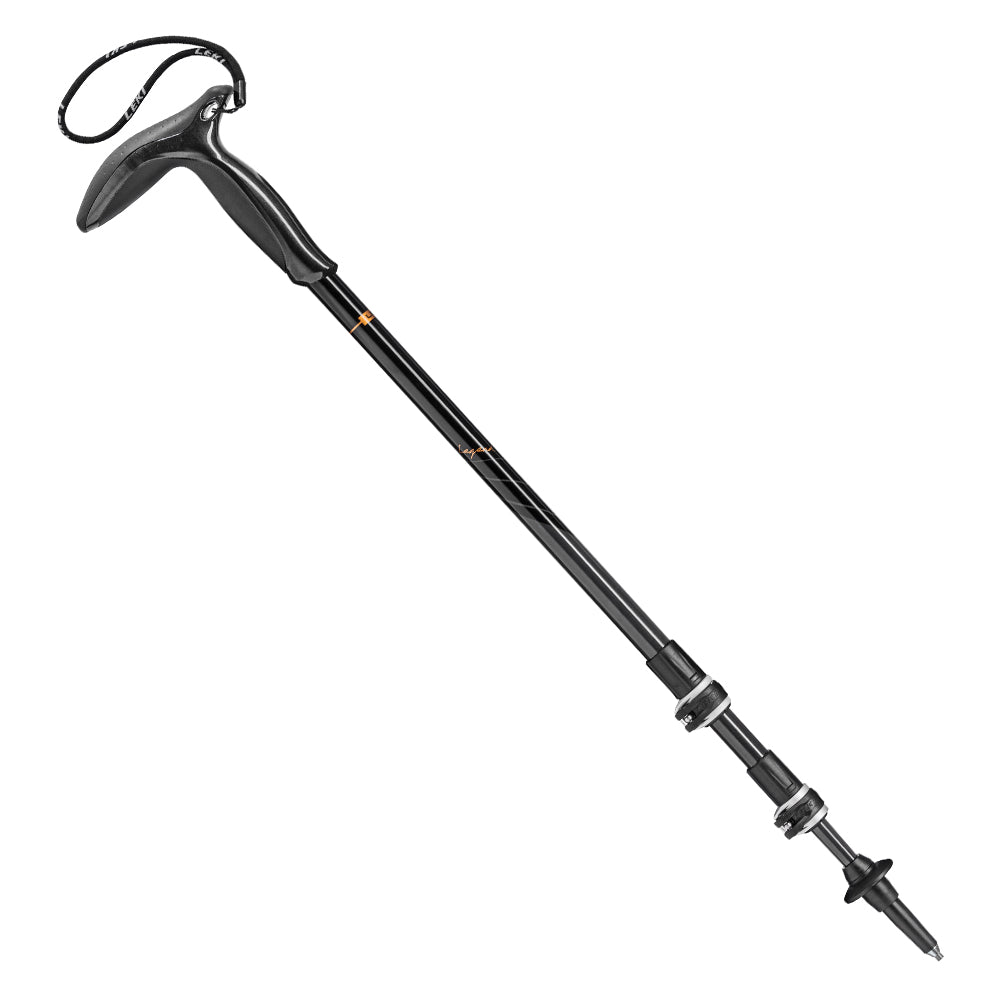 碳纖維登山健行杖 Legend Series Micro natural carbon/black-copper 85-100 cm 1pc
