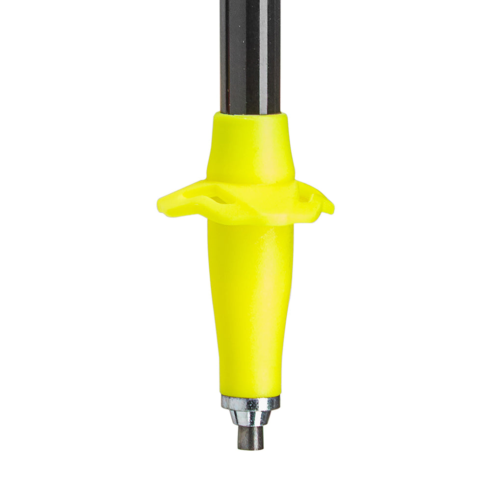 越野跑山杖 Trail running poles Ultratrail FX.One Superlite 1pair, neonpink-pastelloarange-neonyellow