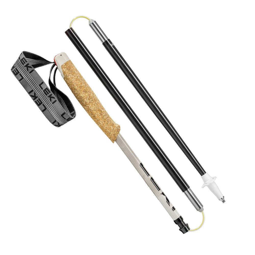 越野跑山杖 Trail running poles Neotrail Pro FX.One Superlite 1pair, warm grey light-warm grey dark black