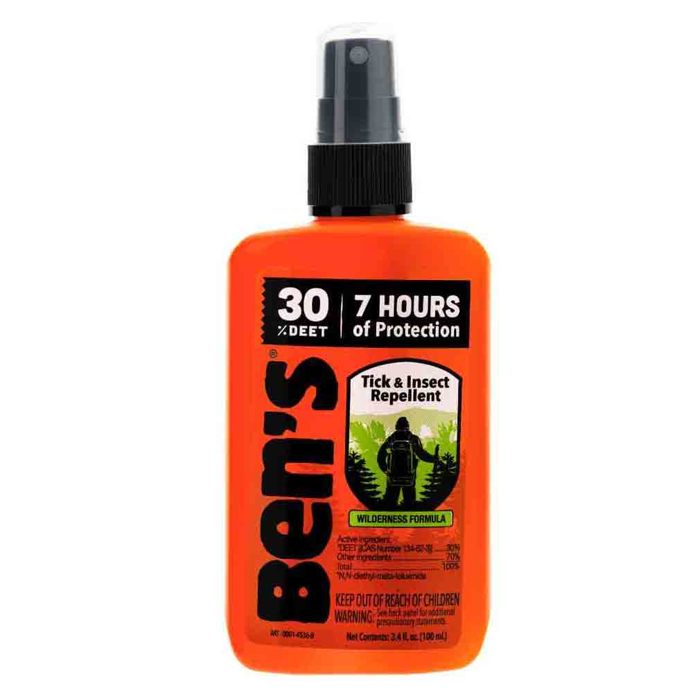【含30% DEET 長效 7 小時】Ben's 30 Tick & Insect Repellent Pump Spray