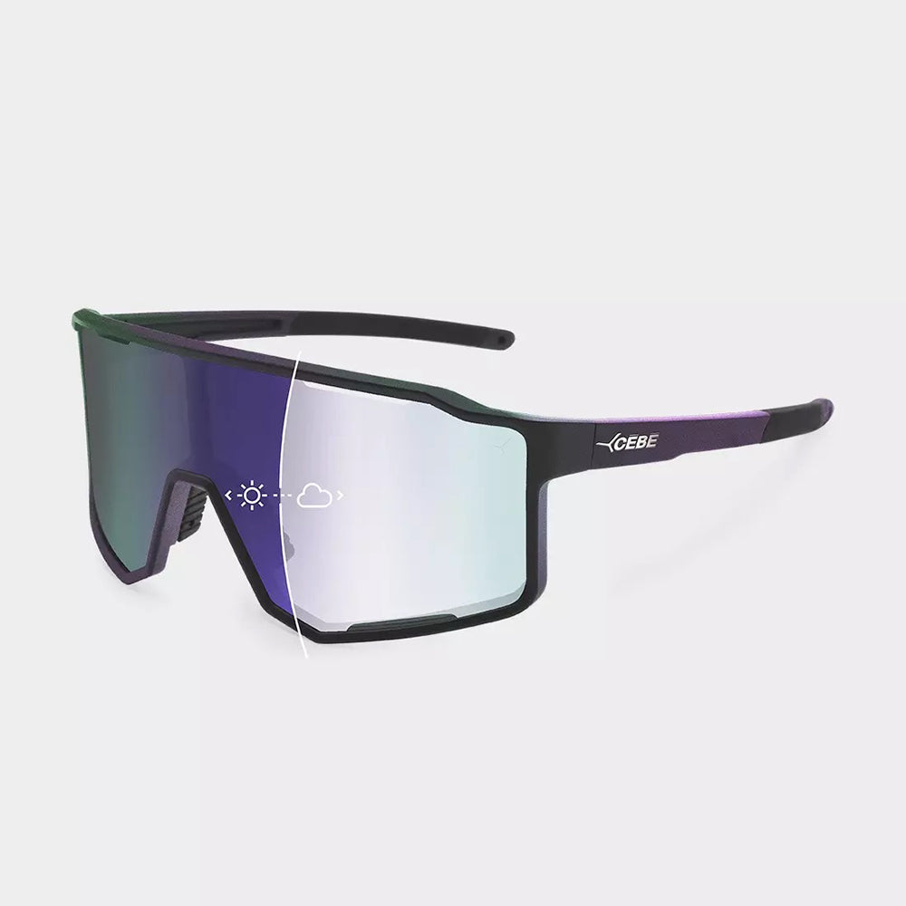 變色太陽眼鏡 Sunglasses L Outflow Matt Black Cameleon VRPU13 Photochromic