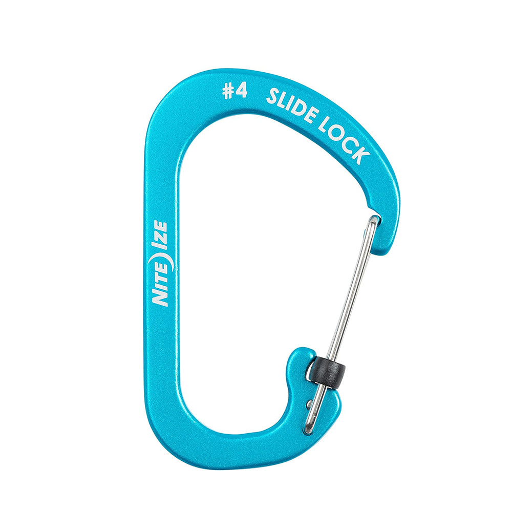 #4 鋁製帶鎖C型扣 Alu C Carabiner #4