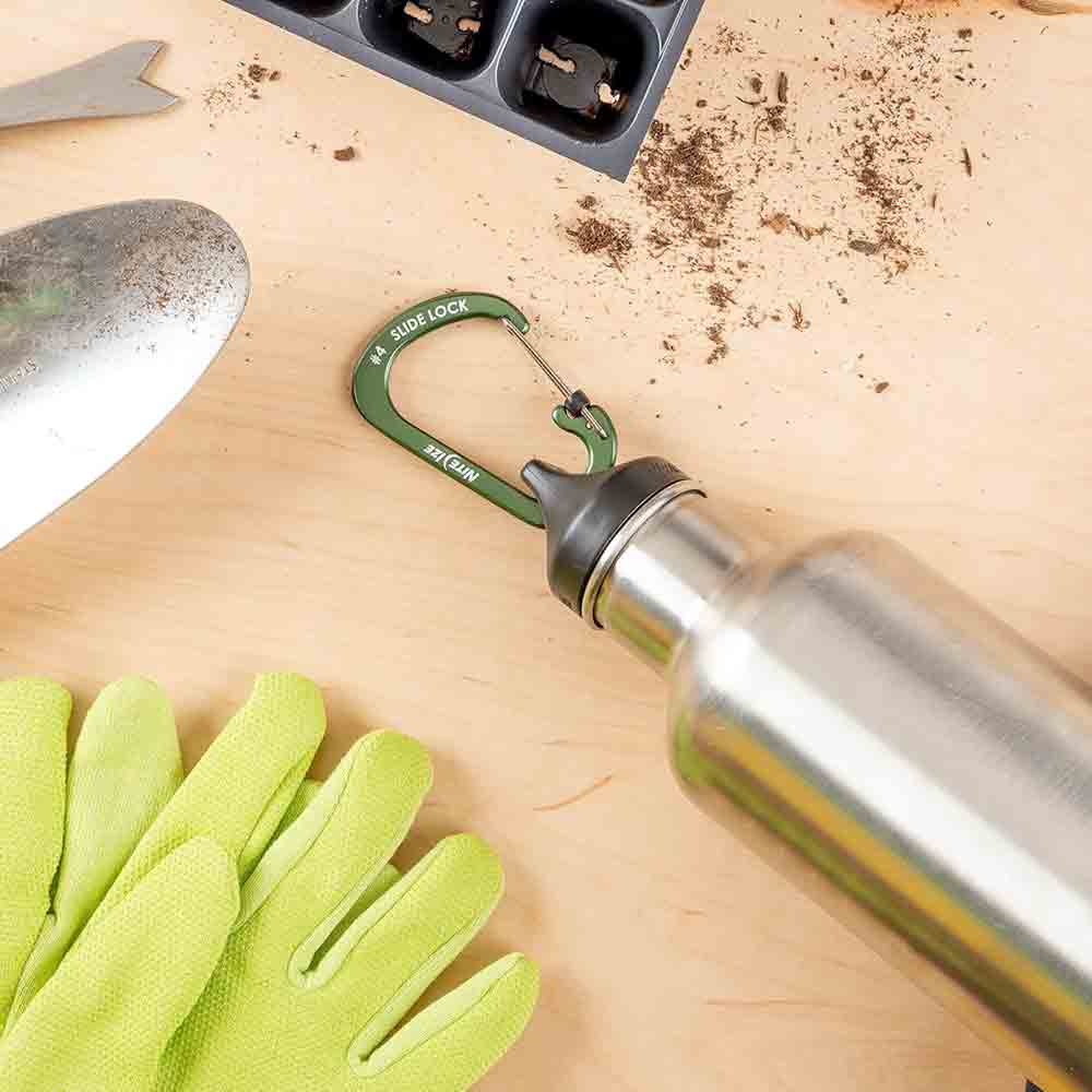 #4 鋁製帶鎖C型扣 Alu C Carabiner #4