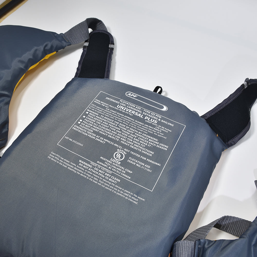 APF Life Vest 助浮衣 Yellow