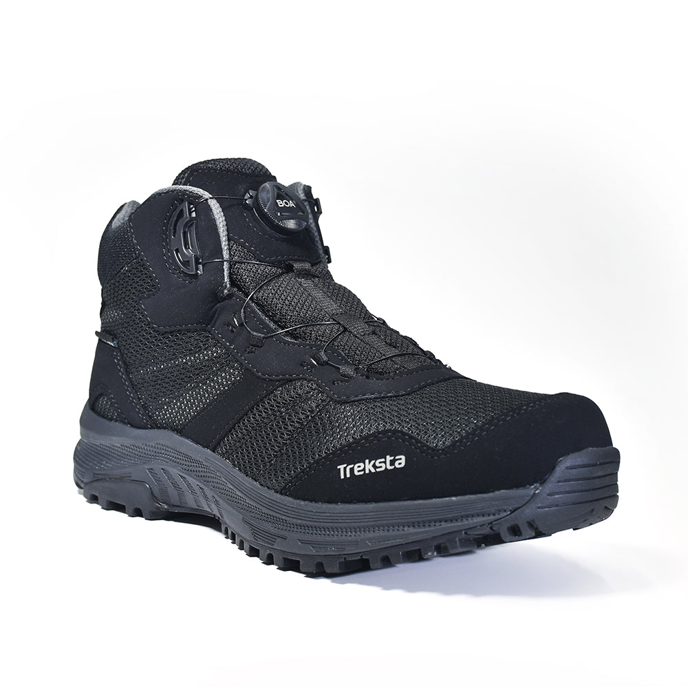 中性中筒免綁鞋帶防水透氣登山鞋 Unisex Roam Mid BOA HTX