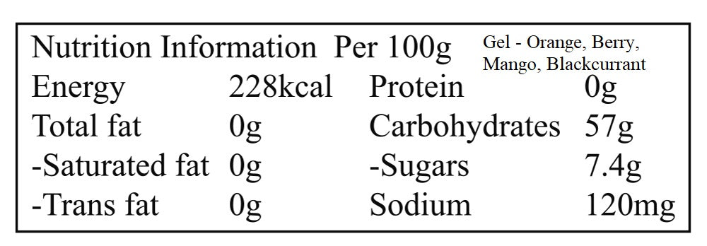 Energy Gel 能量啫喱