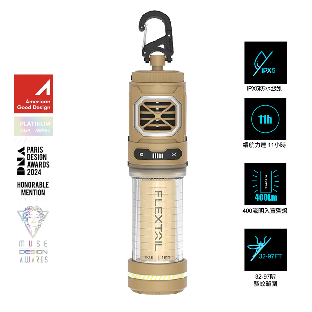 手提超輕驅蚊機 Tiny Repel 附送蚊片 x 10