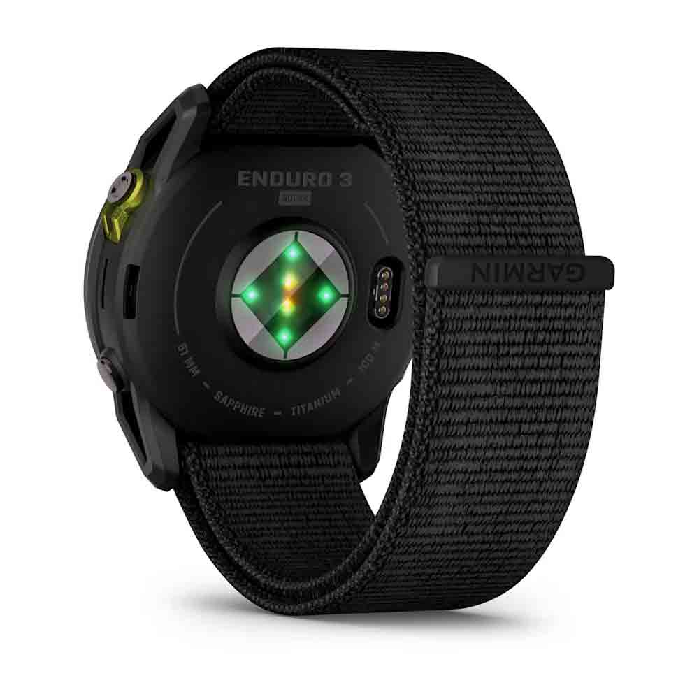 【預售 VIP 優惠,最快二至八星期左右有貨 PreSale VIP Discount Earliest arrival around 2-8 weeks】太陽能 GPS 手錶 Enduro 3 Sapphire Carbon Gray DLC Titanium with Black Nylon