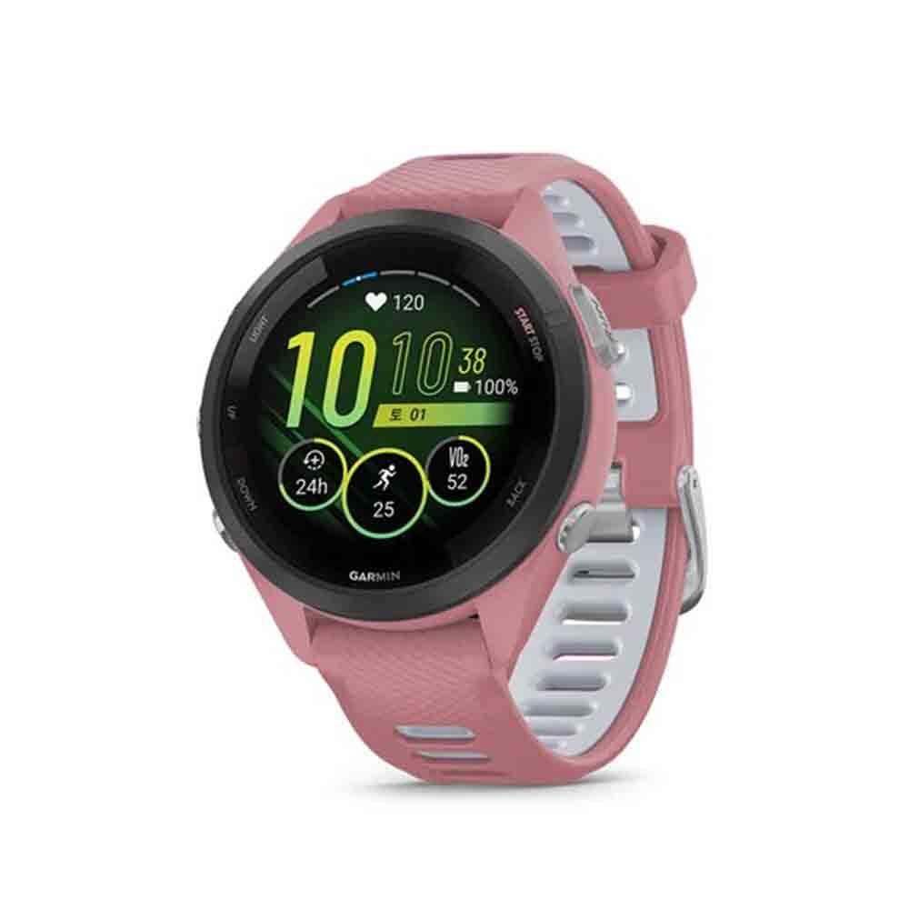 GPS智慧心率進階跑錶 Forerunner 265s Pink 1.1吋錶面