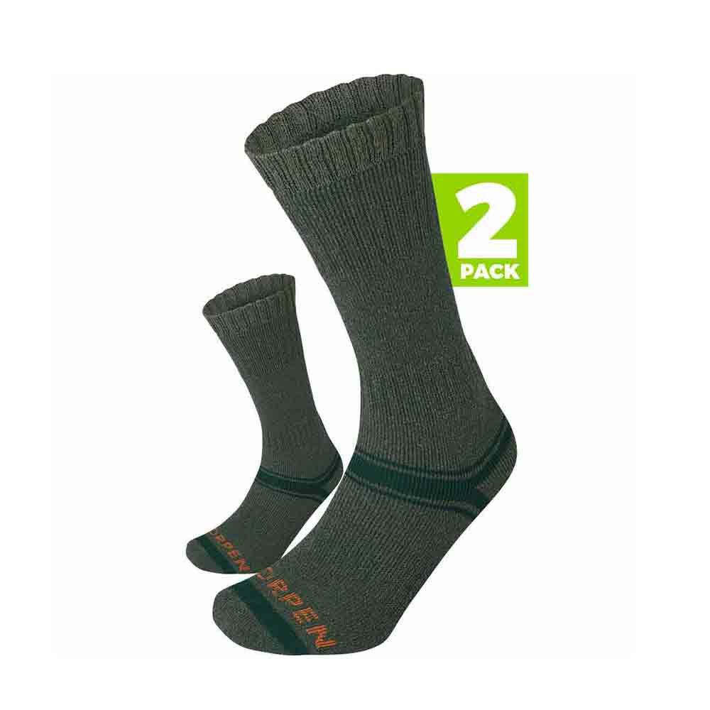 西班牙製中性環保羊毛狩獵 / 戶外襪兩對裝 Unisex Hunting 2 pairs Eco Recycled Wool