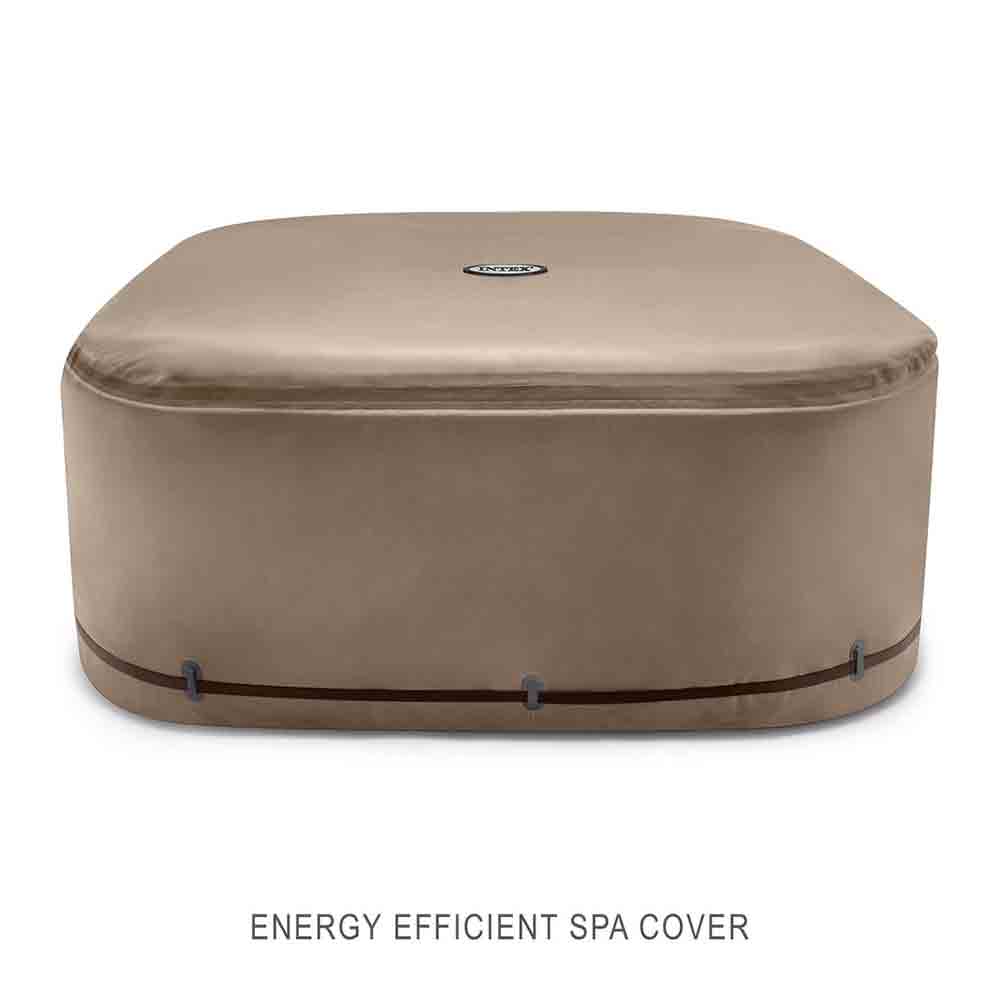 6人用充氣按摩水池 6 People Chevron Deluxe Square Bubble Spa Set