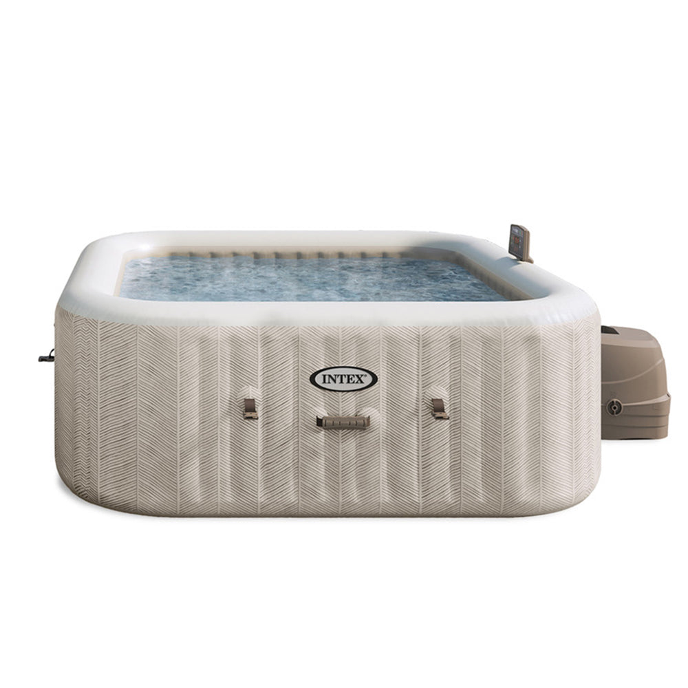 6人用充氣按摩水池 6 People Chevron Deluxe Square Bubble Spa Set