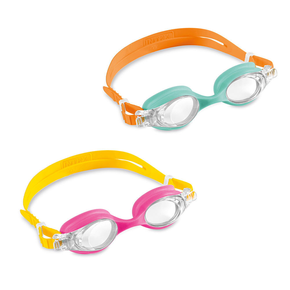 防霧泳鏡 (兩個裝) Kids Goggles (Twin pack) New