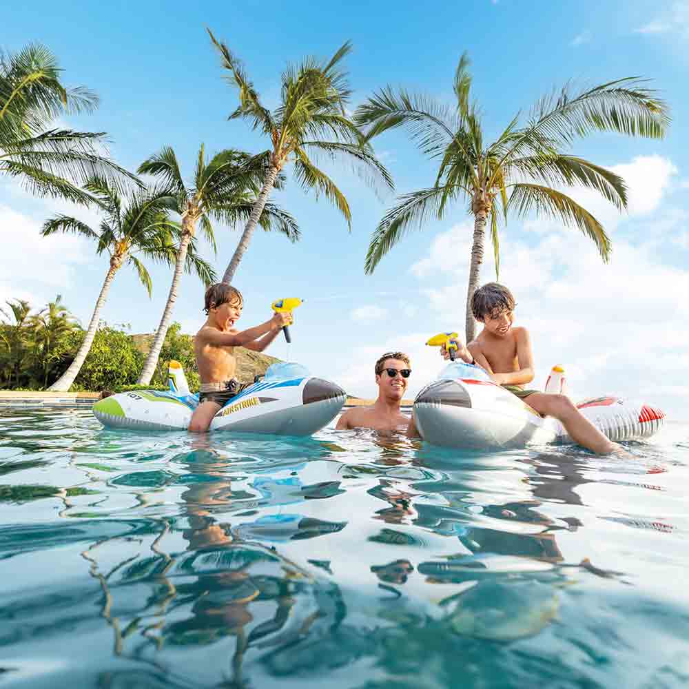 充氣浮床 (隨機顏色) Water Gun Plane Ride-On (Random color)