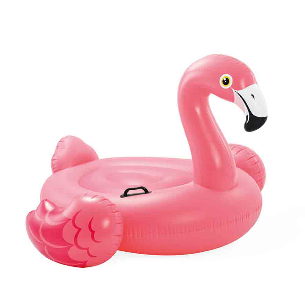 充氣浮床 Pink Flamingo Ride-On