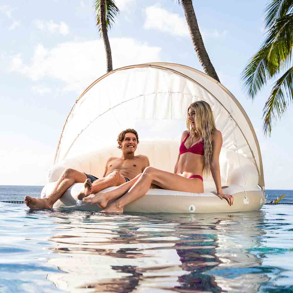 充氣浮床 Canopy Island
