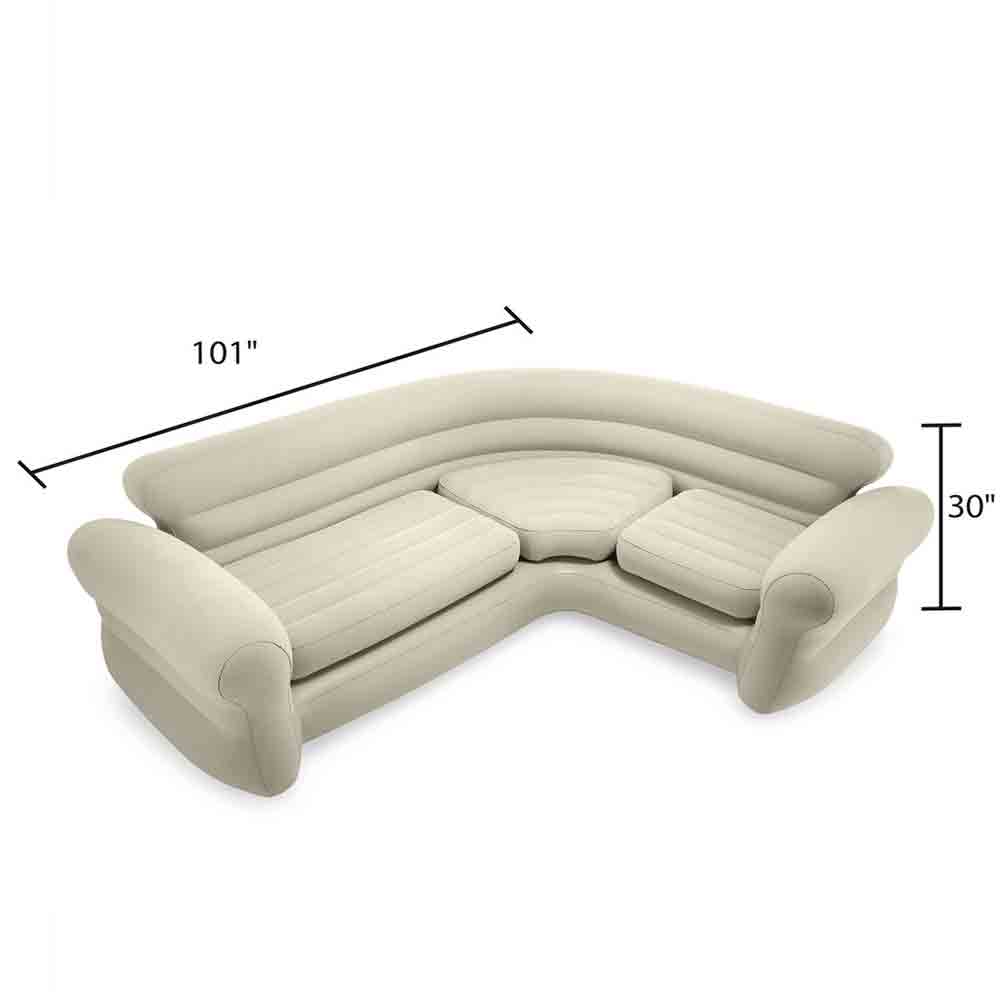 豪華角位充氣梳化 Corner Sofa