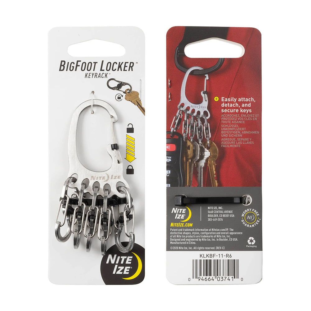 大腳丫鑰匙扣 BigFoot Locker KeyRack
