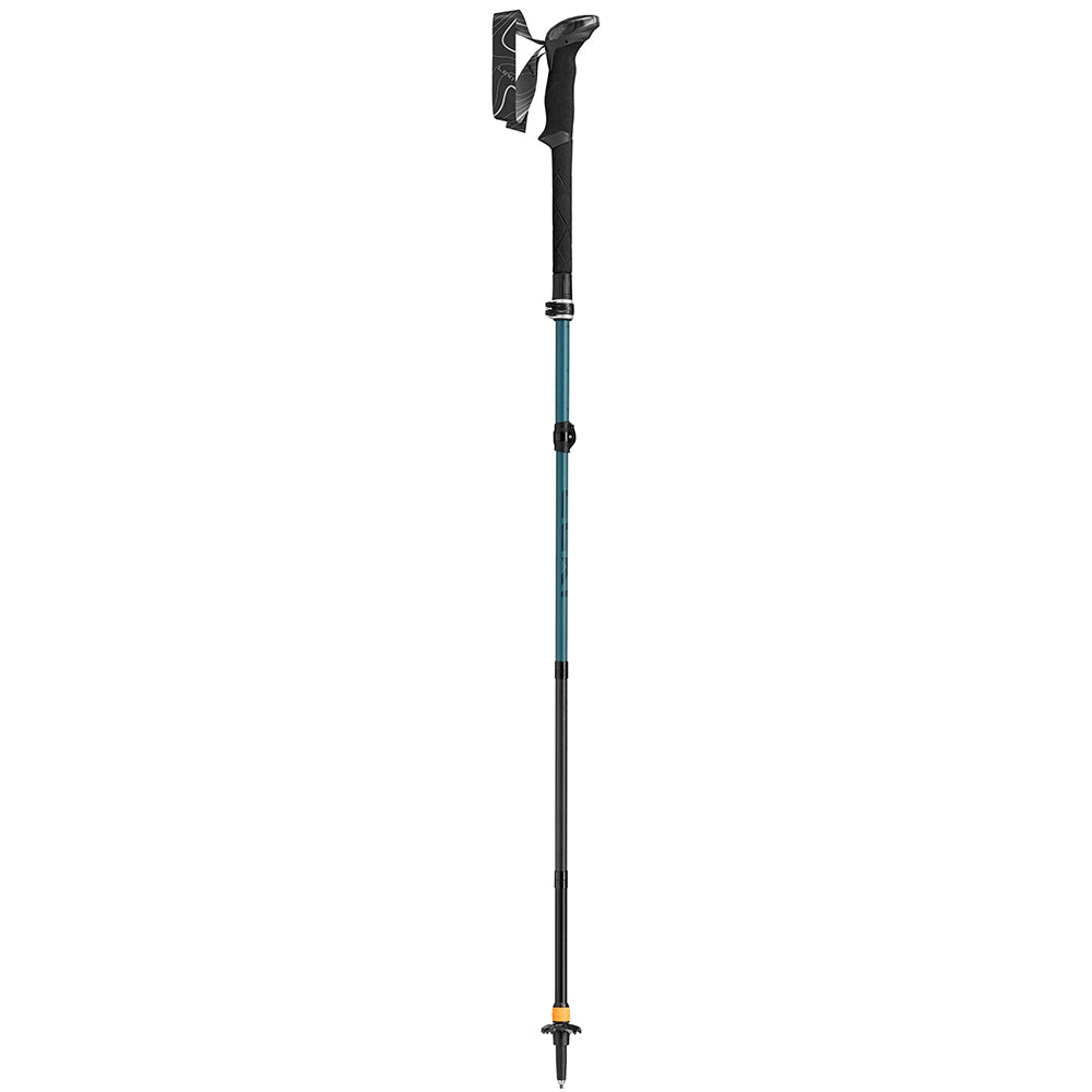 碳纖維登山健行杖 Makalu FX Carbon AS 1 pair Greenblue/light-greenblue/Dark-black