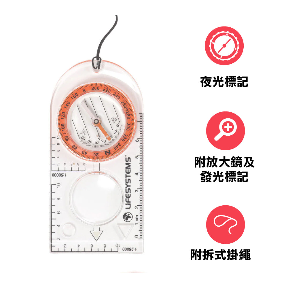 Baseplate Compass (No Packaging) 指南針 (無包裝)