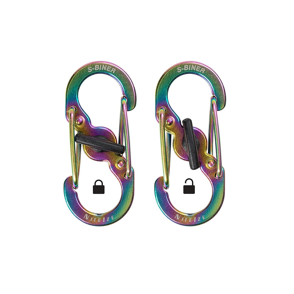 S-Biner Microlock Locking Carabiner 2-pack 兩件裝