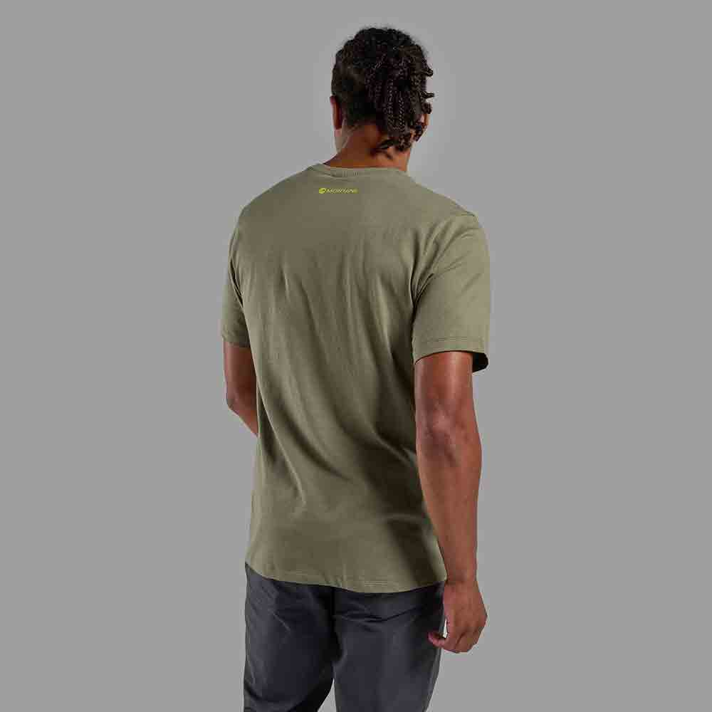 男裝有機棉T恤 Men's Dual Mountain T-Shirt