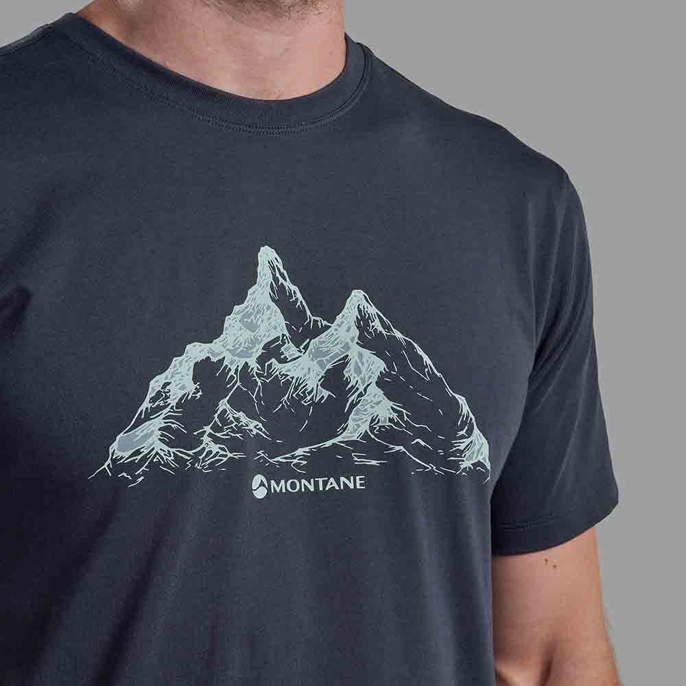 男裝有機棉T恤 Men's Dual Mountain T-Shirt
