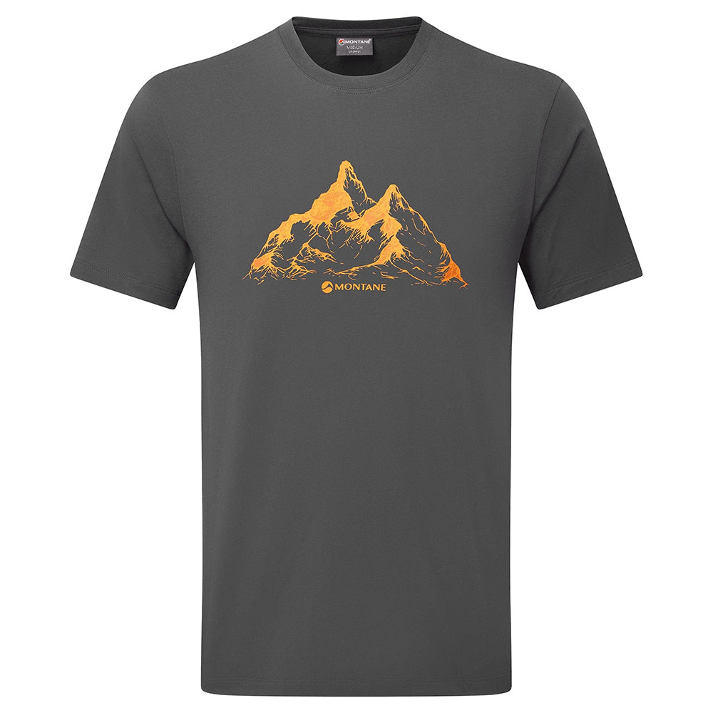 男裝有機棉T恤 Men's Dual Mountain T-Shirt