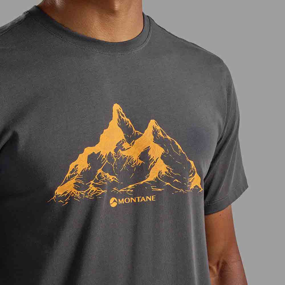 男裝有機棉T恤 Men's Dual Mountain T-Shirt
