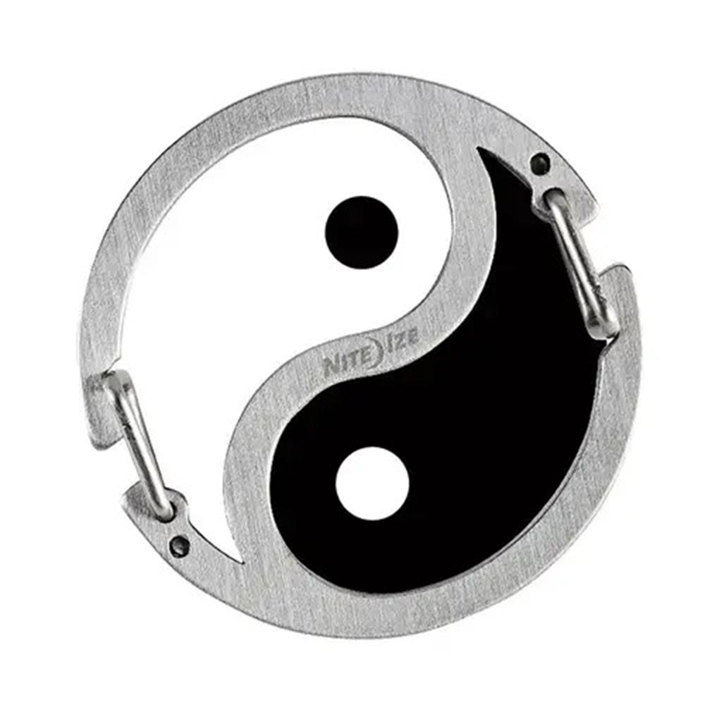 陰陽扣 Medallion Ying Yang Key Carabiner Silver