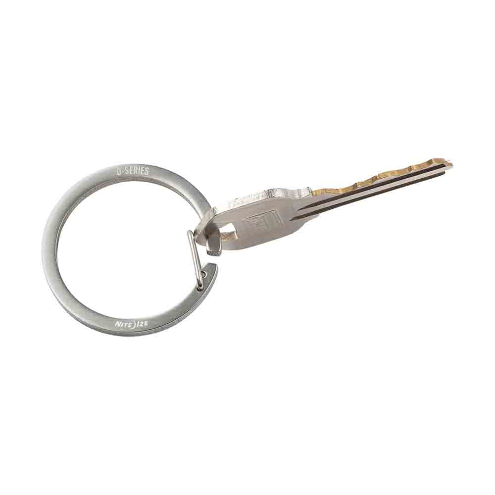 O形扣 O-Series Gated Key Ring Silver