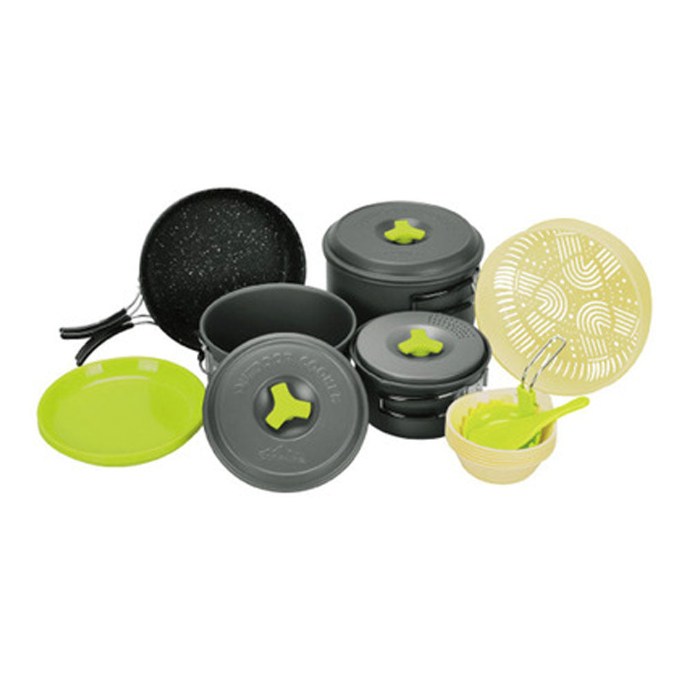 Outdoor Hard Andoizing Cookset 5-6 Assort