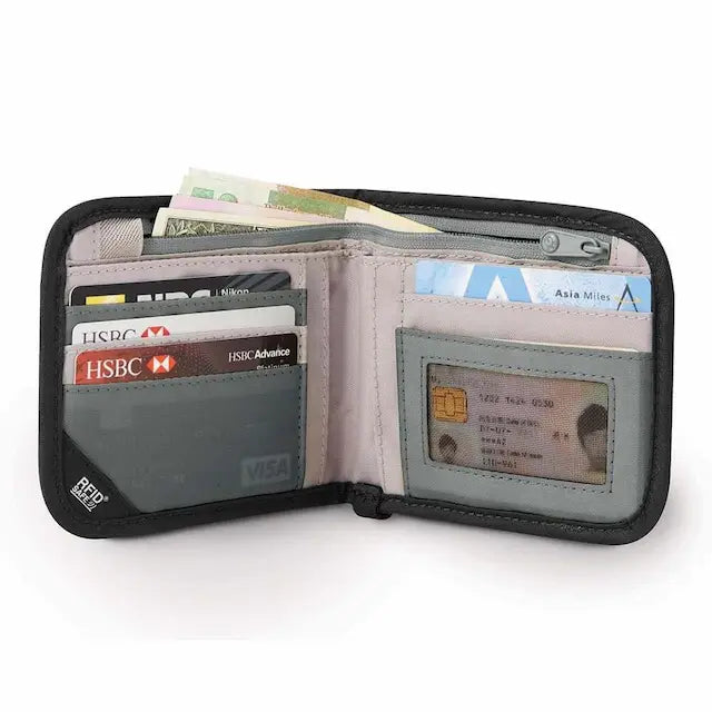 RFID 屏蔽兩摺銀包 RFIDsafe V100