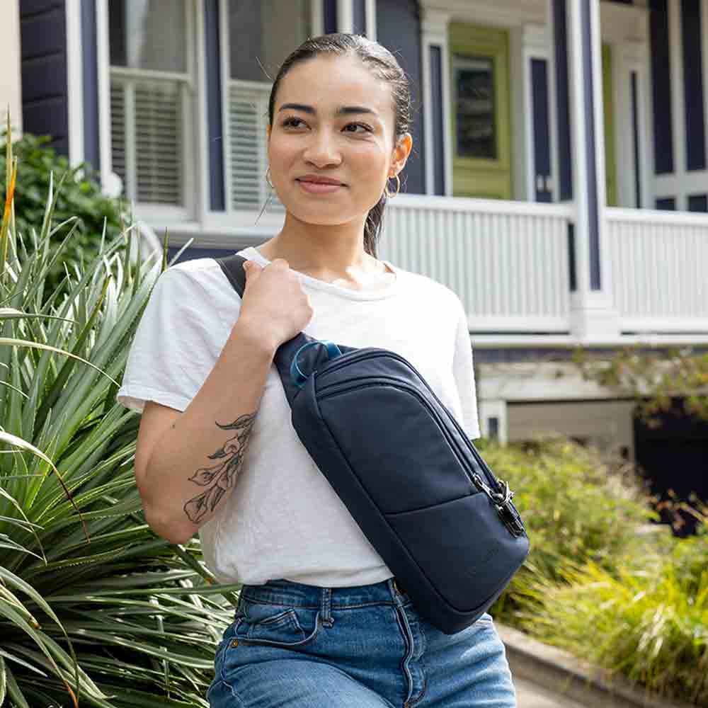 實用防盜斜孭胸袋 V anti-theft action sling pack