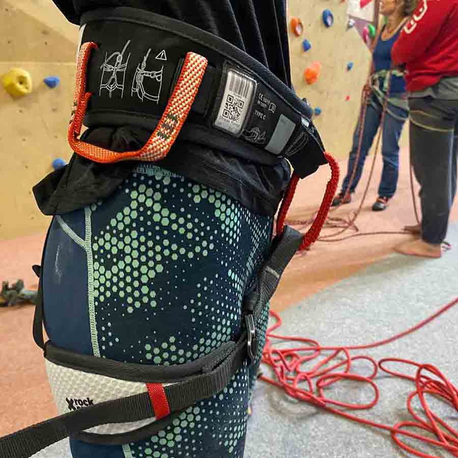 安全帶 Harness Streak Rental White