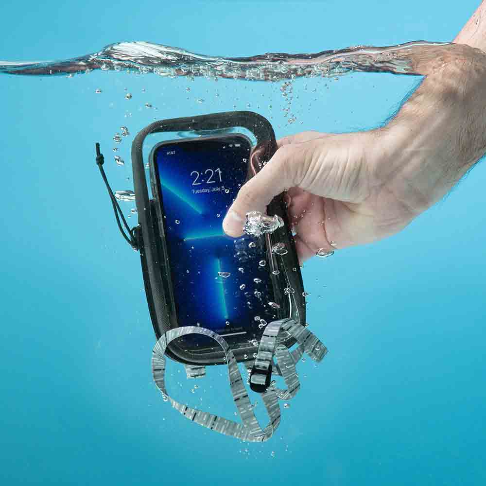 防水電話套 Runoff Waterproof Phone Case Charcoal