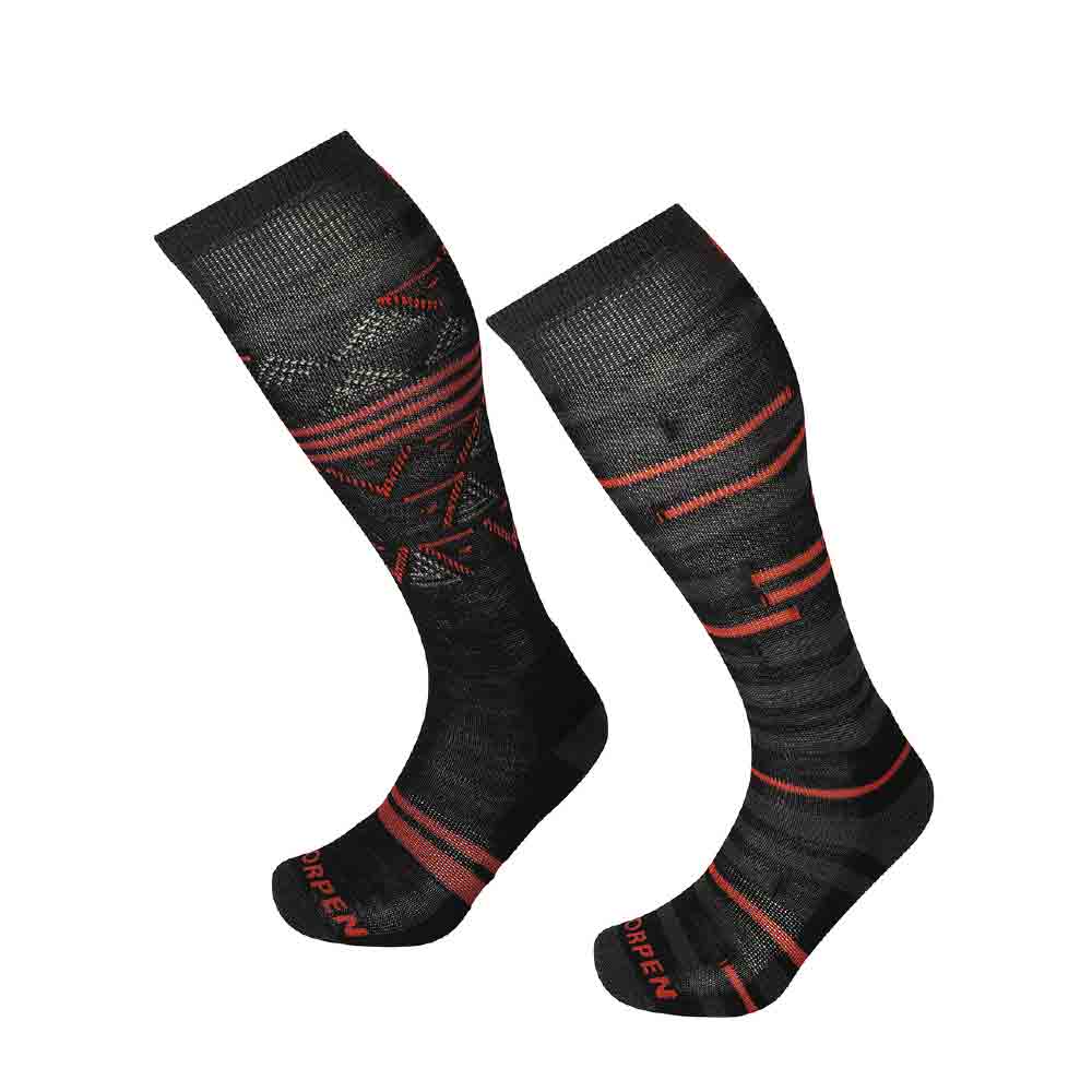 西班牙製中性美麗諾羊毛中筒雪襪兩對裝 Ski Mid Men 2 pairs Merino Wool