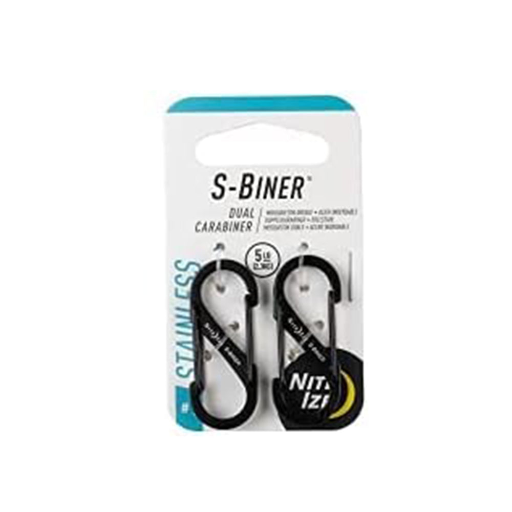 #1 不銹鋼8字扣兩件裝 S-Biner Dual Carabiner #1 2pcs