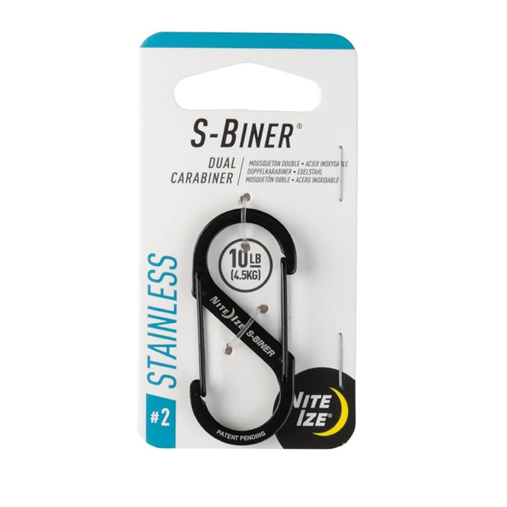 #2 不銹鋼8字扣 S-Biner Dual Carabiner #2