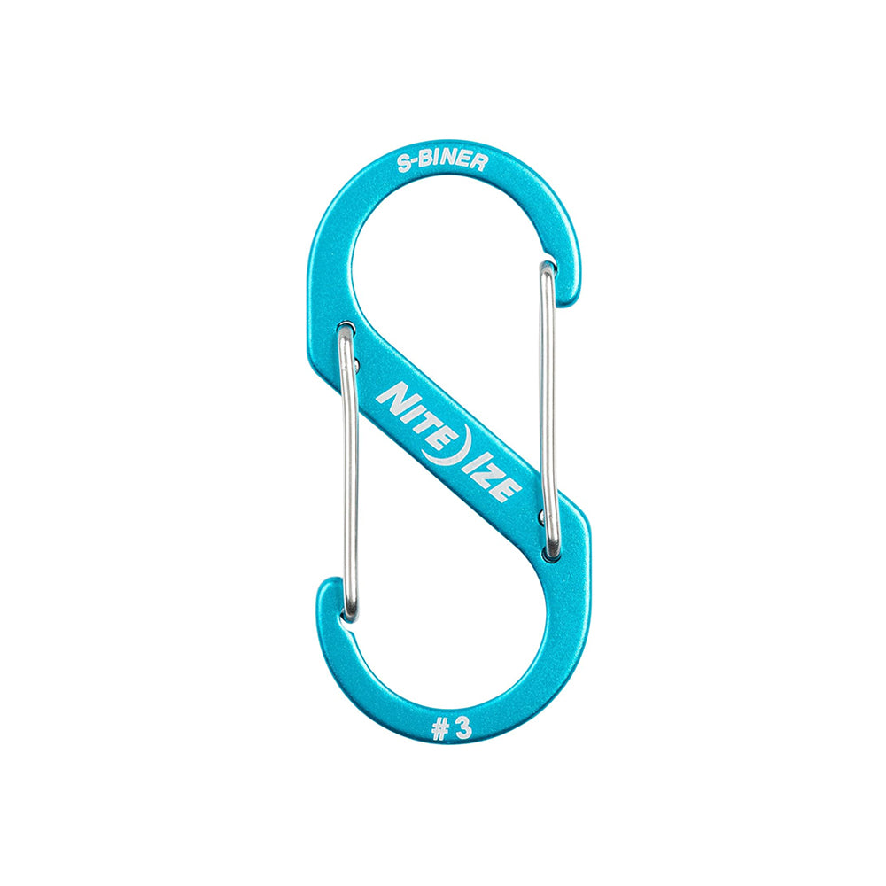 3#鋁制不帶鎖8字扣 S-Biner Dual Carabiner #3