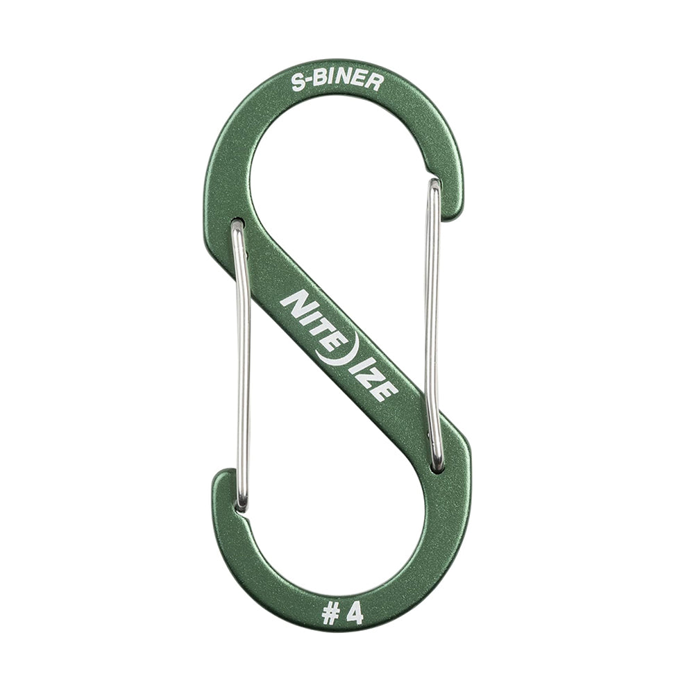 4#鋁制不帶鎖8字扣 S-Biner Dual Carabiner #4