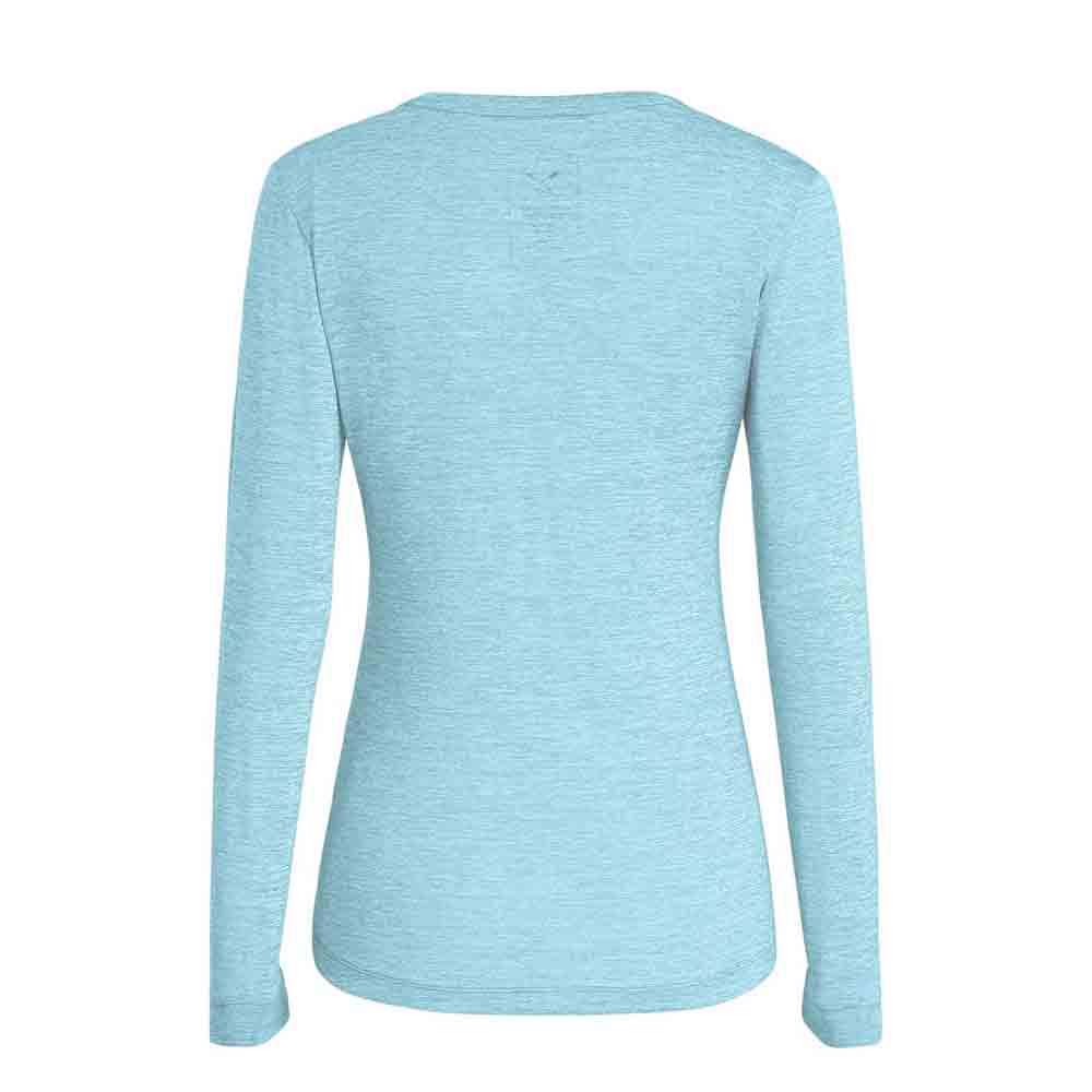 女裝長袖快乾衫 Puez Melange Dry W Long Sleeves Tee